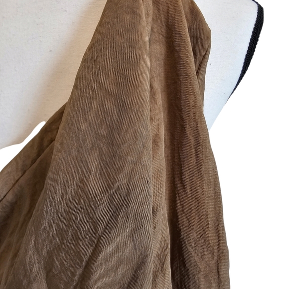 Vintage Ameribag Large Healthy Back Brown Poly Nylon Shoulder Bag Crossb… - Picture 4 of 13